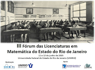 III Fórum das Licenciaturas em Matemática do Estado do Rio de Janeiro