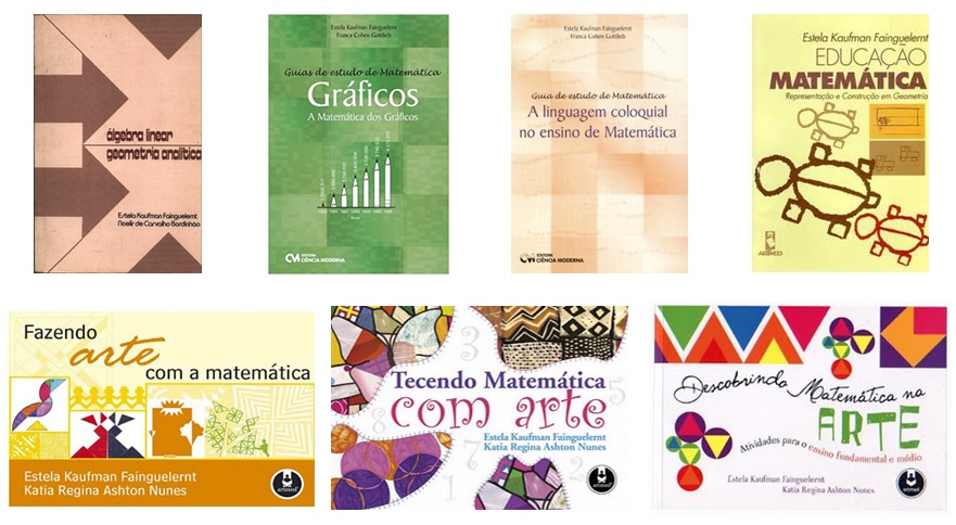 Capa de livros publicados pela professora Estela Kaufman Fainguelernt